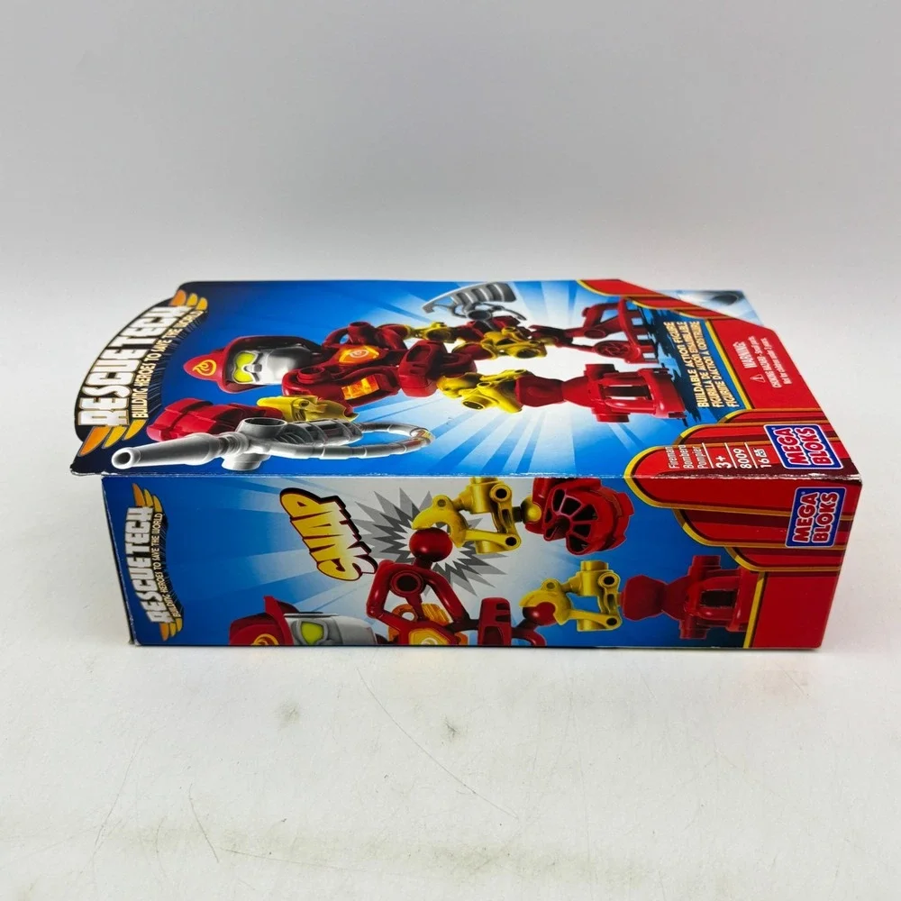MEGA BLOKS Rescue Tech Fireman 2006 8009 16 Pieces Kids